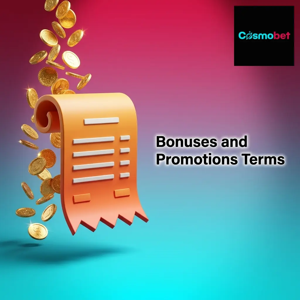 Cosmobet bonuses and promotions