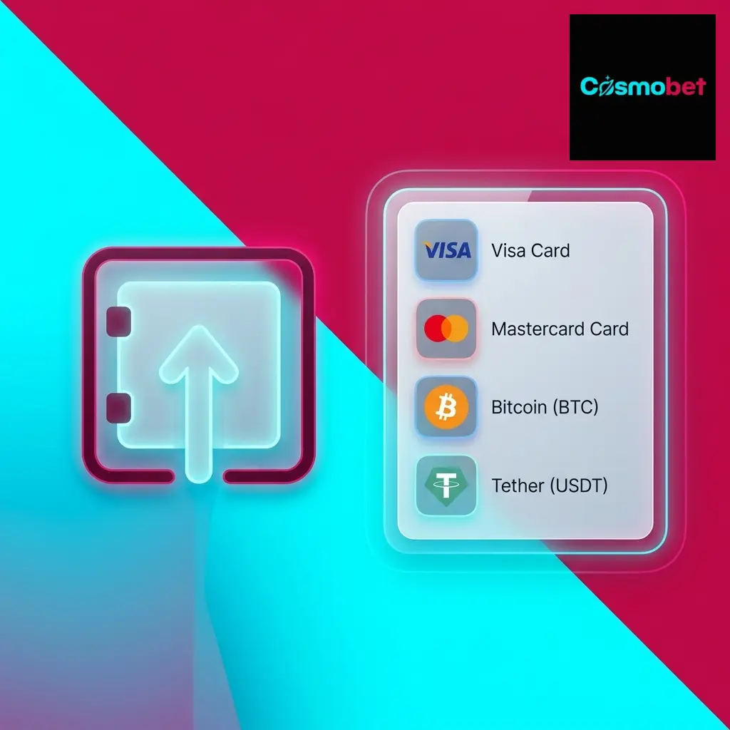 Cosmobet withdrawal methods